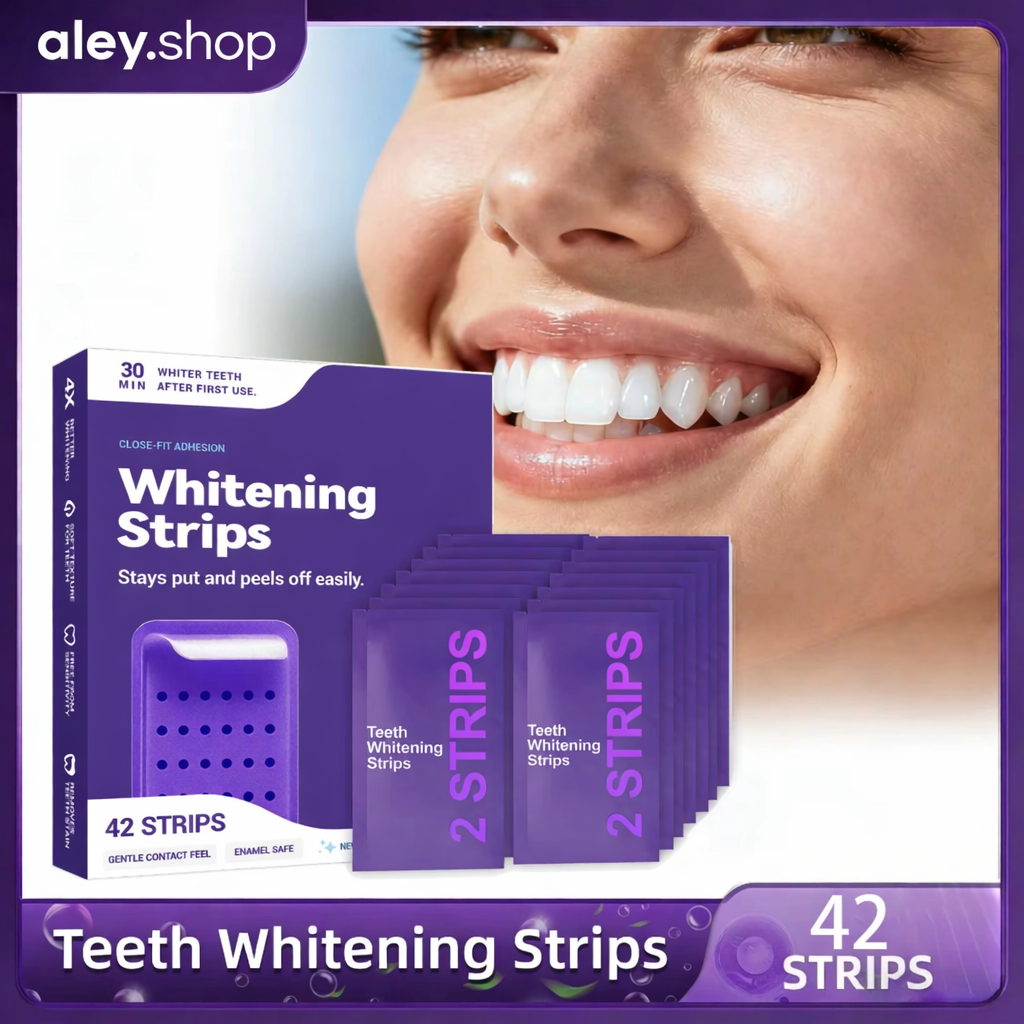 Purple Teeth Whitening Strips
